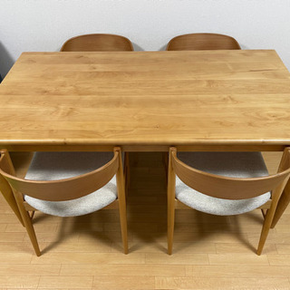 最終値下げ！現金受け渡し】KEYUKA ダイニングテーブル、チェア