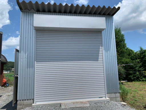 鉄骨、プレハブ、ガレージ