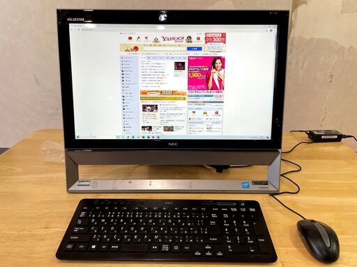 【ジャスト1万円！】NEC　一体型デスクトップPC　PC-VS370SSB＜バリュースターVS370＞