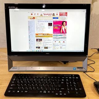 NEC VS370 一体型デスクトップパソコン　デスクトップPC ジャスト1万円！】NEC 一体型デスクトップPC PC-VS370SSB