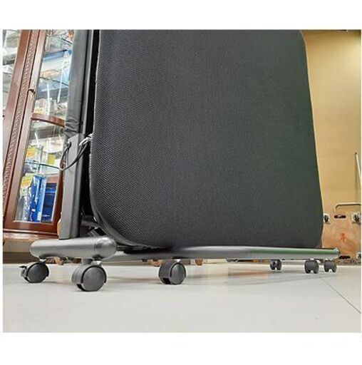 使用期間4ヵ月!【折りたたみベッド】シングルサイズ 幅97cm ブラック 黒 折り畳みベッド 折畳みベッド シングルベッド ベット 苫