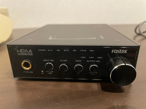 FOSTEX ヘッドホンアンプ D/A変換器内蔵 ハイレゾ対応 HP-A4