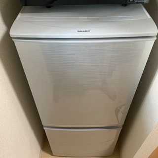 SHARP製冷蔵庫　安くお譲りします。
