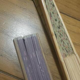 【決定しました!!】扇子2つと扇子ケース1つの画像