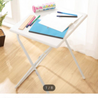 美品　ニトリ　折りたたみデスクの画像