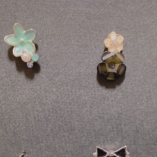 ピアス★リボン&お花　可愛い系　どれでもワンペア100円の画像