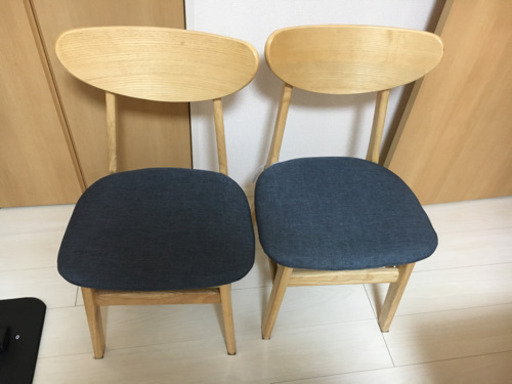 2人掛け ダイニングテーブル 椅子２脚