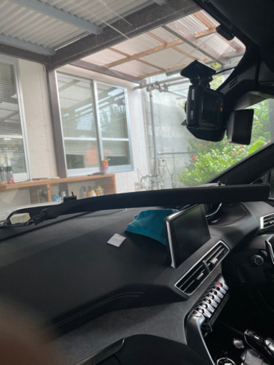 出張取付込みドライブレコーダー　コムテック前後