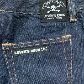 スーパーラバーズのデニムスカート美品Mの画像