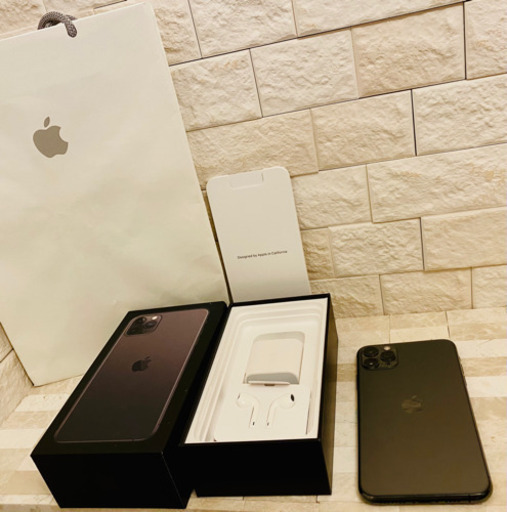 ご成約済分。iPhone 11 Pro Max ５１２GB Apple純正SIMフリー端末美品A