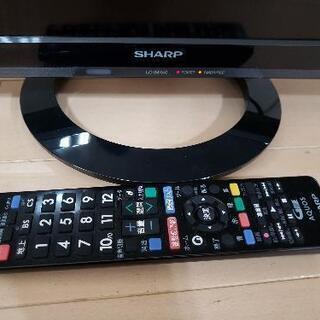 【在庫処分】SHARP 2016年式 24インチ  リモコン付の画像