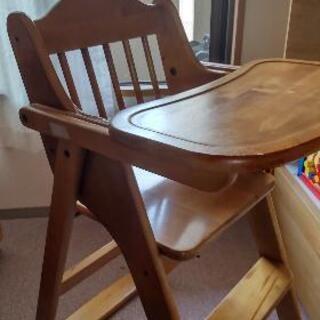 0円　幼児用ダイニングチェアの画像