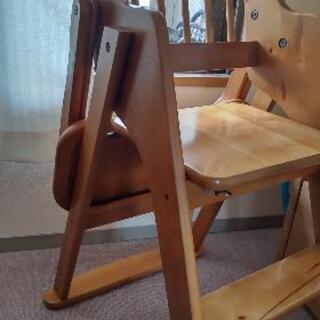0円　幼児用ダイニングチェア