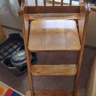 0円　幼児用ダイニングチェアの画像