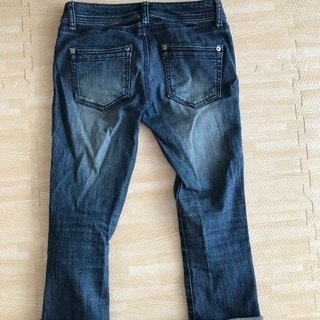 C.C.CROSS JEANS ロールアップデニムの画像