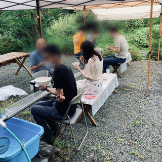 【8/15(日)婚活サークル！】新鮮野菜を使って流しそうめん＆ピ...