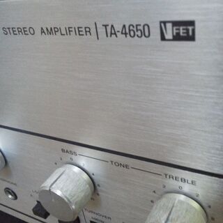 SONY TA-4650 アンプ　ジャンク品の画像