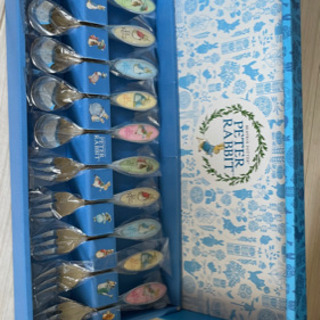 スプーン&フォークのセットの画像