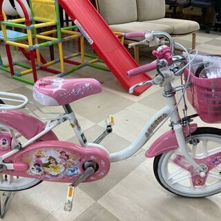 子供用自転車　BRIDGESTONE 16ｲﾝﾁ　ﾋﾟﾝｸ