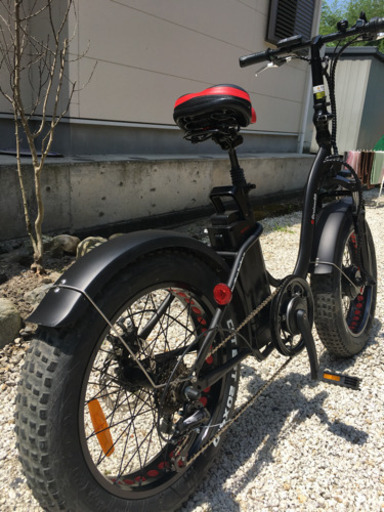 【美車】フルも可能な電動アシスト折りたたみ自転車(ファットバイク)