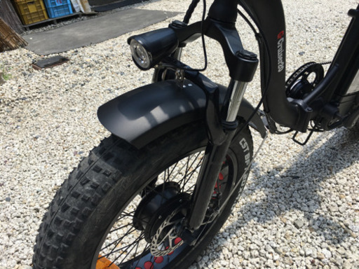 【美車】フルも可能な電動アシスト折りたたみ自転車(ファットバイク)
