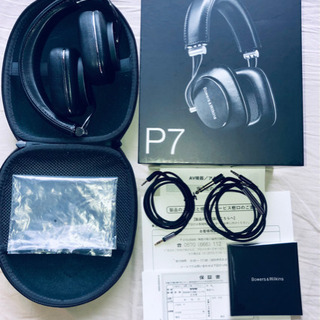 極美品 Bowers & Wilkins P7 モバイルヘッドフ...