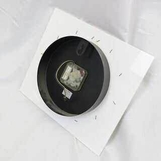 電気子時計　CITIZEN　おしゃれ　ホワイト　270Cの画像