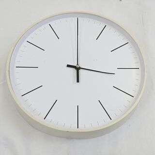 CITIZEN掛け時計　オフィス　おしゃれ　TIC　ホワイト　271J