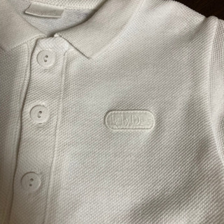 baby Dior  90  白ポロシャツ　高級ブランドの画像