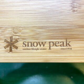 【愛品倶楽部柏店】スノーピーク(Snow Peak) ワンアクションテーブルロング竹【問合わせ番号：119-014509 002】の画像