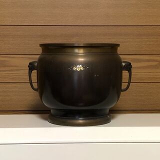 火鉢（灰ならし＆灰 付き）