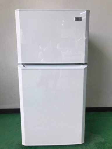 全品半額SALE‼️美品✨ Haier/ハイアール/冷凍冷蔵庫/106L/2016年製/JR-N106K/冷凍庫内部ヒビ割れあり/現状品//配送可能/10000円→5000円✨/0720e