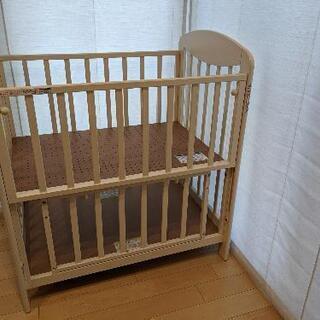 【美品】KATOJIミニベビーベッド(ハイタイプ)オーガニックコ...