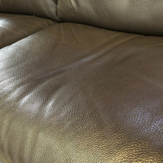 Italsofa  本革ソファ  2〜3人掛け  ブラウンの画像
