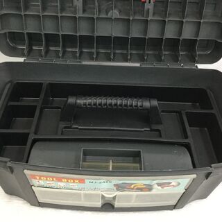 TOOL BOX ツールボックス 工具箱 プラスチック製 道具箱 DIY 大工 MJ-2020 455×260×215mmの画像