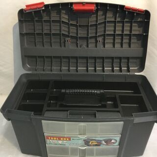 TOOL BOX ツールボックス 工具箱 プラスチック製 道具箱 DIY 大工 MJ-2037 535×300×280mm　の画像