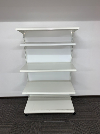 キャスター付き店舗陳列棚
