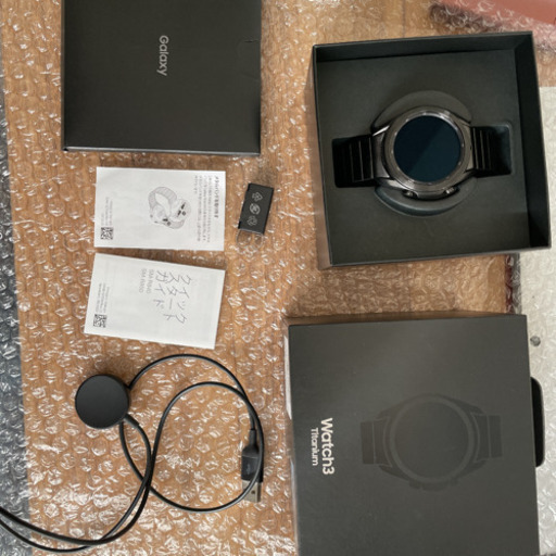 galaxy watch3 チタン