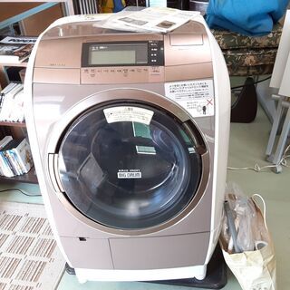 日立 ドラム式洗濯乾燥機 11kg 2015年製 右開き ビッグドラム BD-SX110CR-N 付属品多数　/DJ-0380-2F