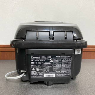 【値下げしました！】パナソニック IHジャー炊飯器 SR-HB107 2018年製 Panasonic　の画像