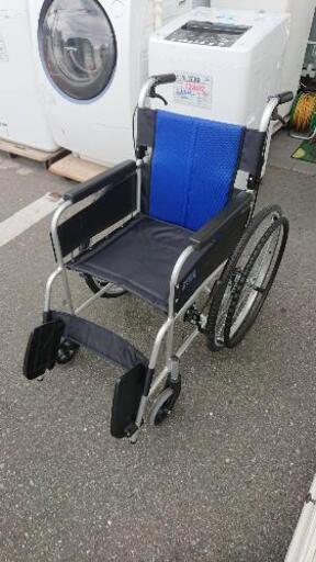 美品❗車椅子 自走介助兼用 ノーバンク仕様 背折れ式 バンド式介助ブレーキ 肘固定 ミキ BALシリーズ 定価23900円💳自社配送時🌟代引き可💳※現金、クレジット、スマホ決済対応※