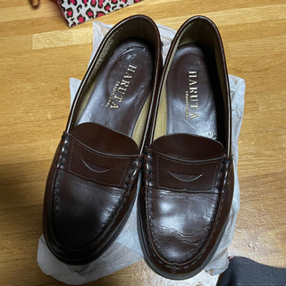①HARUTA ローファー　23.5cm　