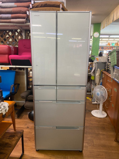 I389 HITACHI 6ドア冷蔵庫　2014年式
