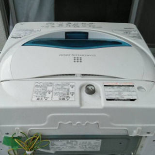 TOSHIBAの洗濯機　　の画像