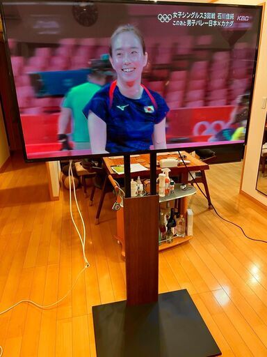 【お話中です】東芝 REGZA 55Z8 / レグザ 55インチ フルHD液晶TV ☆ 高級TVスタンド付き ☆