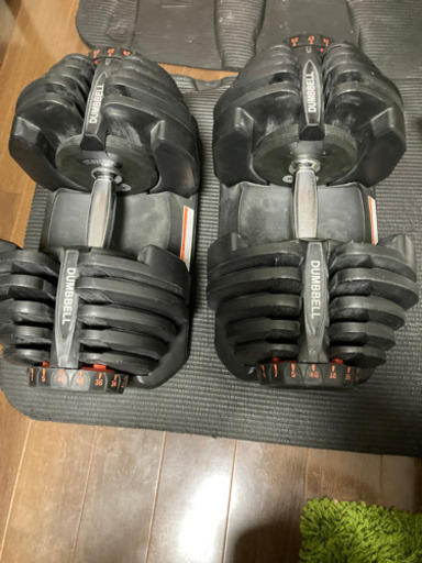 可変式ダンベル、インクラインベンチ、チンニングスタンド