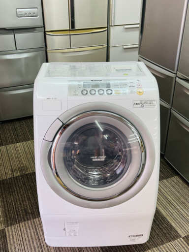 ♻️?‼️ナショナル ドラム式洗濯9kg/乾燥6kg?⭐️洗濯乾燥機 ｢ヒートポンプななめドラム｣ＮＡ－ＶＲ１２００Ｒ