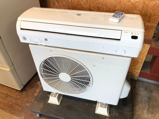 【動作保証60日間あり】CORONA 2020年 6畳用 冷房専用 ルームエアコン RC-2220R【管理KR206】