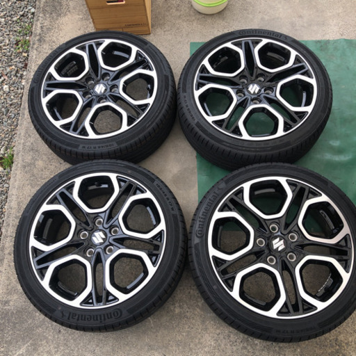 新車外し☆SUZUKIスイフトスポーツ純正17インチ