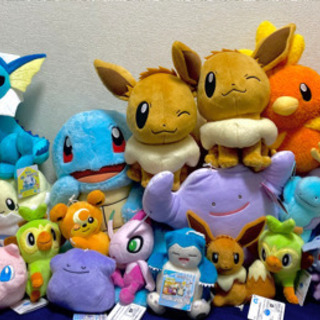 【新品未使用】ポケモン でっかいぬいぐるみシリーズ　24体セット